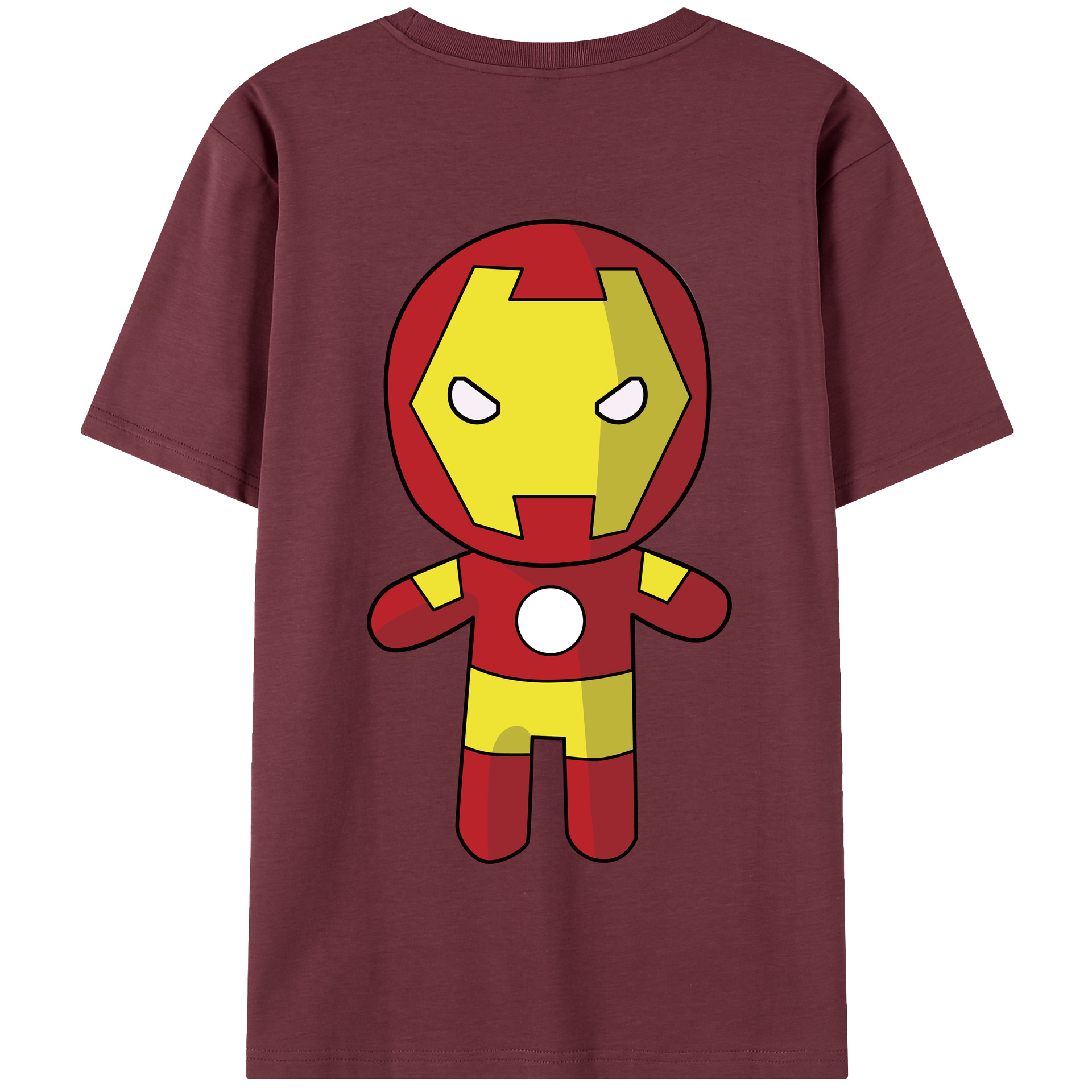 （画像用） アベンジャーズ The Avengers 綿100％半袖Tシャツ（背面プリント）